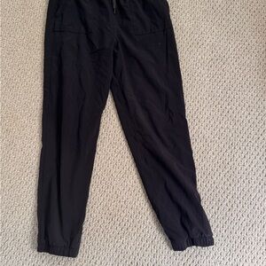 Athleta Black Tapered Joggers
